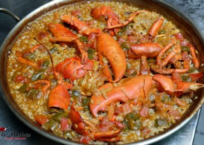 Arroz con bogavante,Restaurant La Marieta