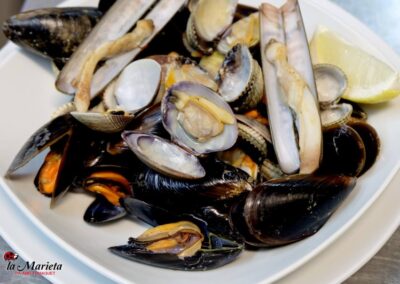 Festival de moluscos,Restaurant La Marieta, Mollet del Valles, Barcelona