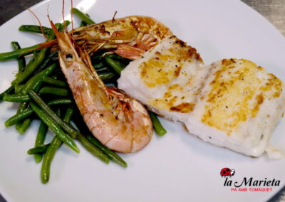 Merluza a la plancha