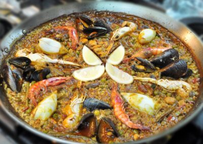 Paella mixta de marisco
