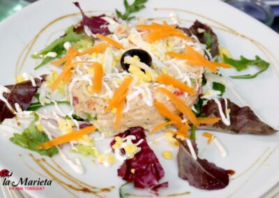 Ensaladilla rusa restaurant La Marieta Mollet