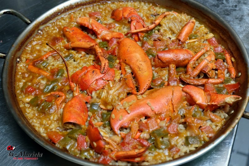 Restaurante La Marieta, íntimo y familiar,especialistas en arroces, menú diario especial, aniversarios,cenas románticas, comuniones, bodas y celebraciones en Mollet del Vallès, Barcelona