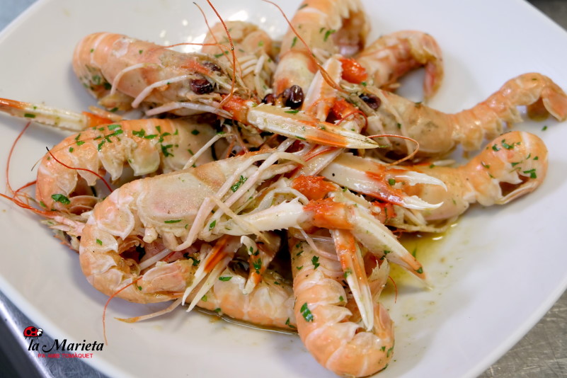 Restaurante La Marieta,Mollet del Valles, Barcelona, íntimo y familiar,especialistas en arroces y carnes , Menú desgustación