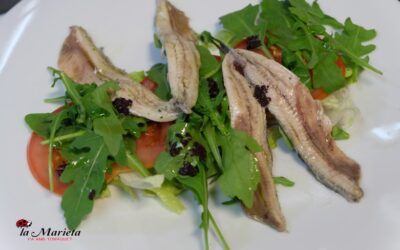 Restaurante La Marieta,Mollet del Valles, Barcelona, ensaladas, menú diario, menú degustación