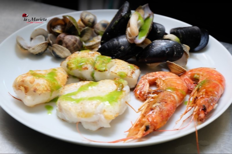 Restaurante barato para grupos de familia, la Marieta Mollet del Vallès, Barcelona cocina  catalana y vasca